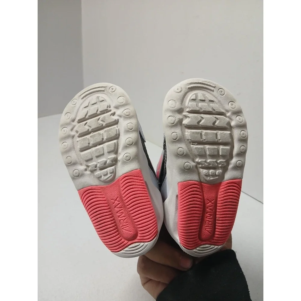 Nike‎ Toddlers' Air Max Bolt (TDE) Shoes White Gray Pink Size 7C
